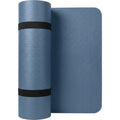 Livura Textured Exercise Yoga Mat Slate 8 mm With Strap